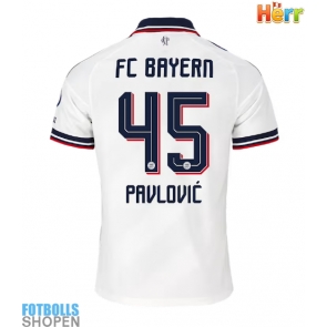 Billiga Bayern Munich Aleksandar Pavlovic #45 Bortatröja 2026-27 Kortärmad